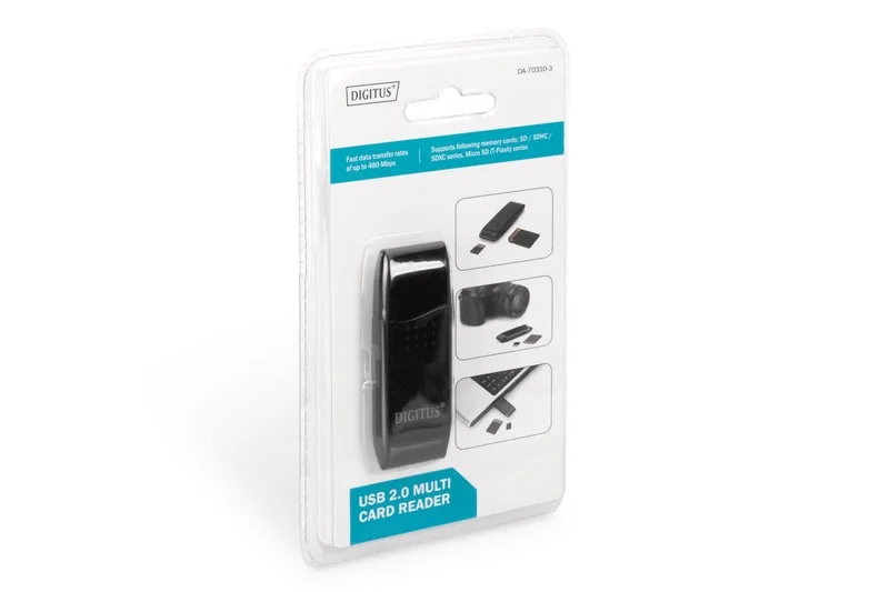 Lector de Tarjetas Digitus Usb 2.0