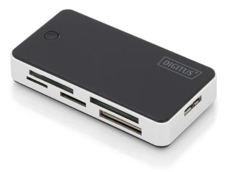 Leitor Cartões All-In-One Reader Usb 3.0 Preto - Digitus