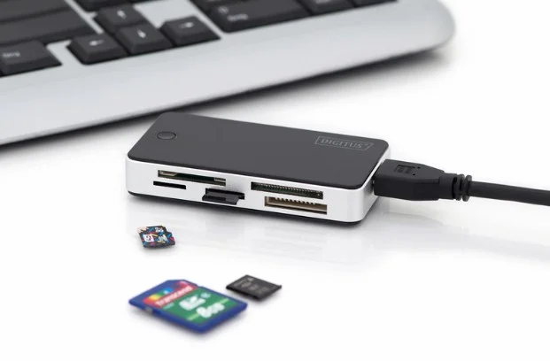 Leitor Cartões All-In-One Reader Usb 3.0 Preto - Digitus