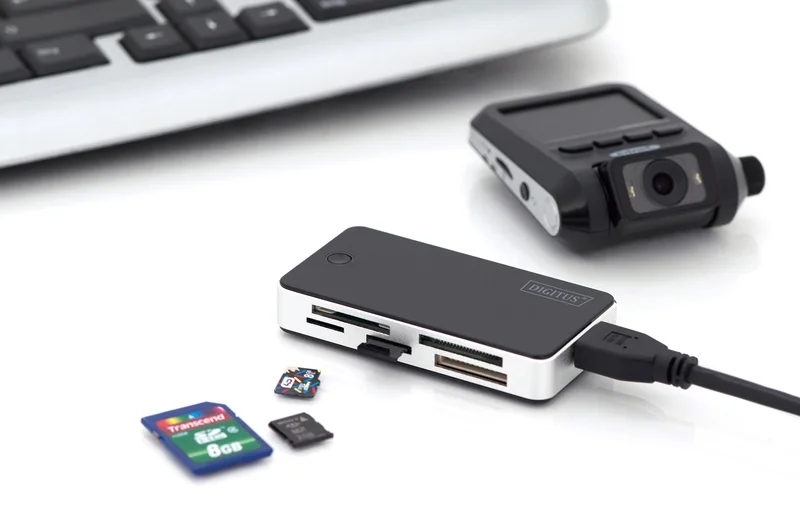 Leitor Cartões All-In-One Reader Usb 3.0 Preto - Digitus