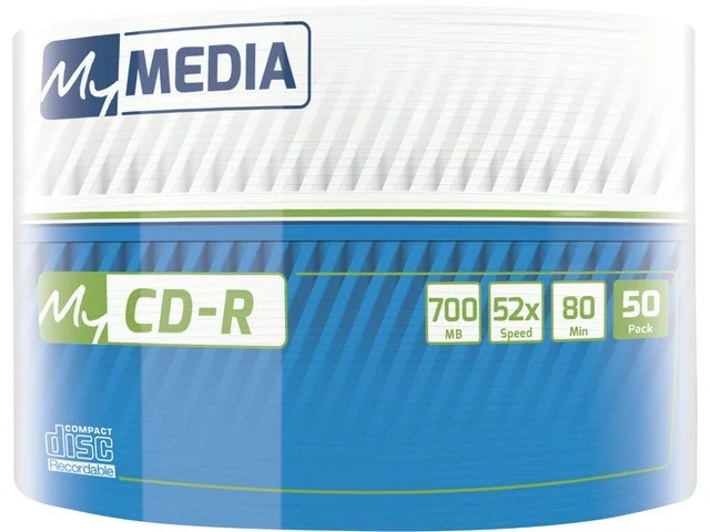 1x50 Mymedia Cd-R 80 / 700mb 52x Speed Wrap