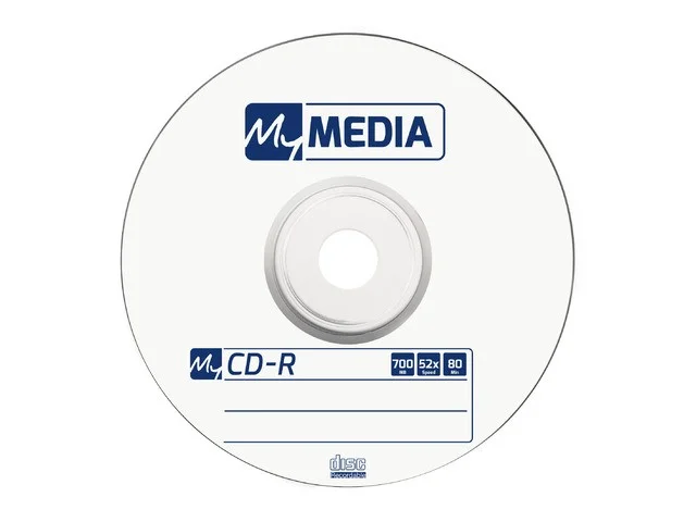 1x50 Mymedia Cd-R 80 / 700mb 52x Speed Wrap