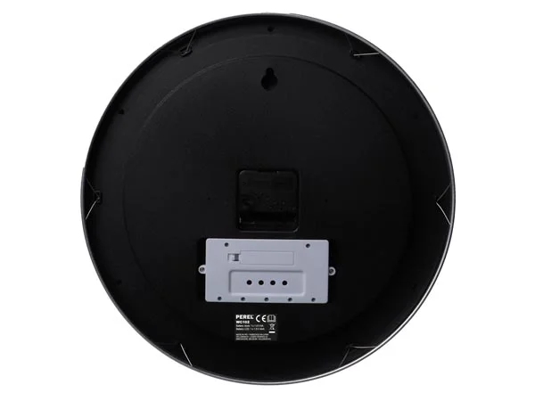 Relógio de Parede em Alumínio com Lcd, Termómetro, Higrómetro e Previsão do Tempo  Ø 35 Cm