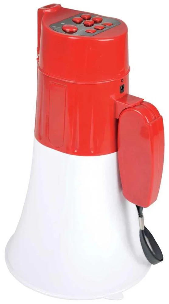 Megafone Recarregável com Usb / Sd, Looper e Bt