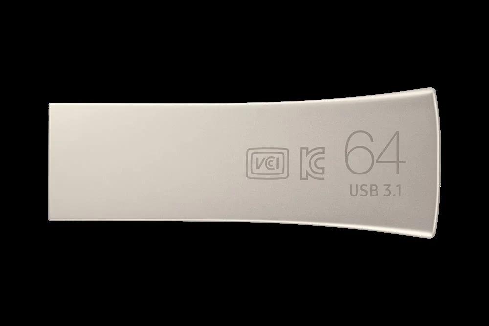 *samsung Bar Plus Usb3.1  64 Gb Champaign Silver