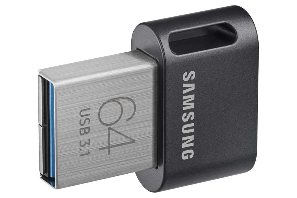 Memória Usb 3.1 Samsung Muf-64ab Preto Prateado 64 Gb 