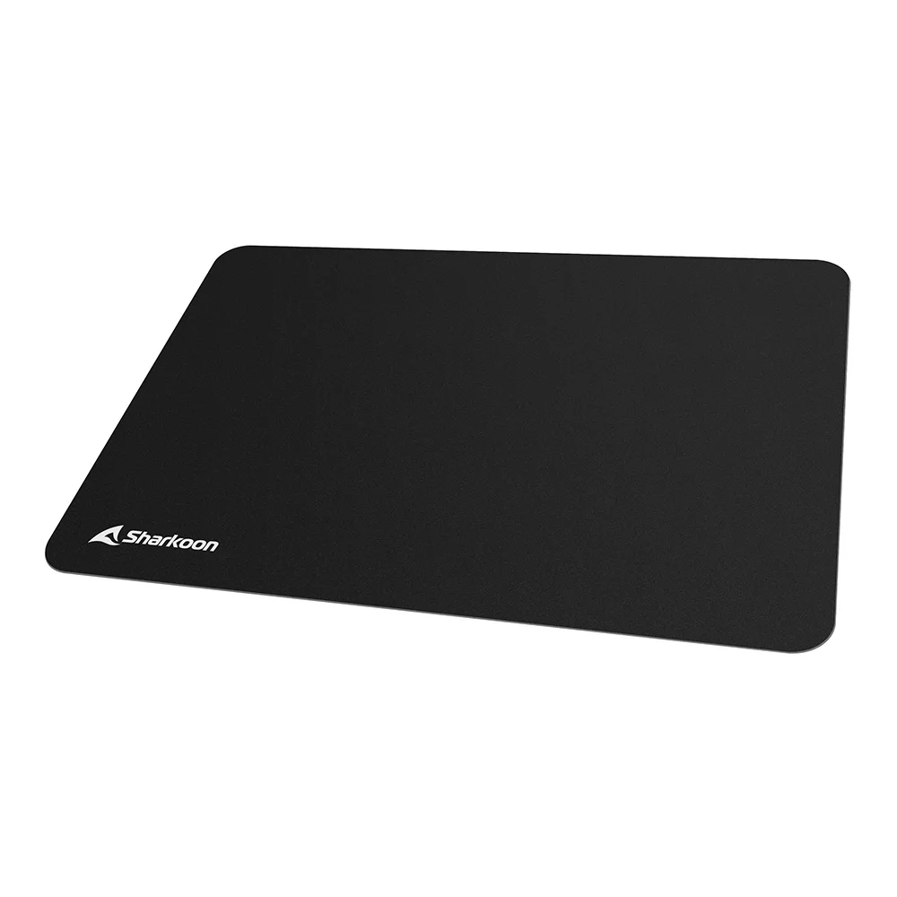Tapete de Rato Gaming Sharkoon 1337 V2 Gaming Mat L Preto (35,5 X 25,5 Cm) 