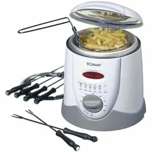 Fritadeira Fondue Bomann FFR 1290 branco