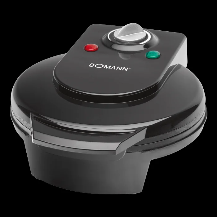 Bomann Wa 5018 Cb Black Heart Waffle Maker