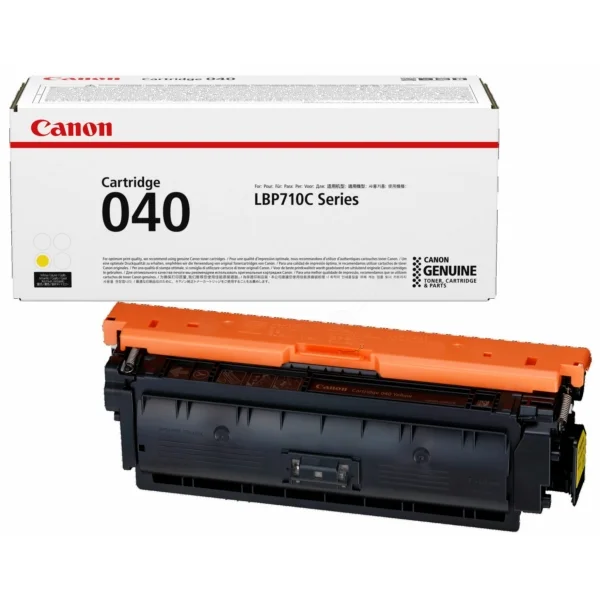 Canon Toner Cart. Crg 040 Y F?r Imageclass Lbp712cdn/ I-Sensys Lbp710cx/Lbp712cx/ Satera Lbp712ci Ye