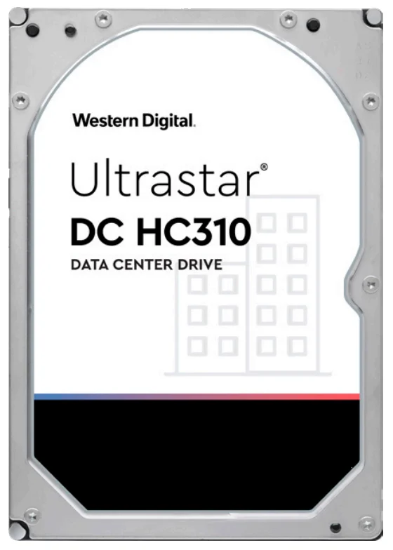 Wdc  8.9cm (3.5")   6tb Sas Hus726t6tal5204 7200  256mb Intern