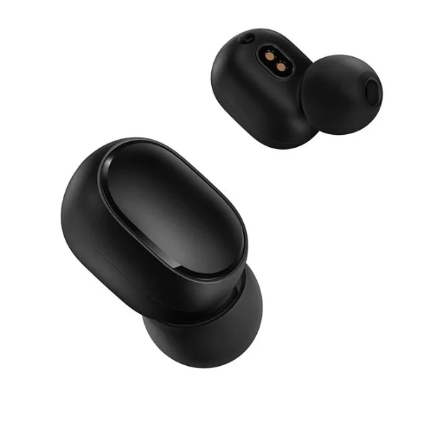 Earpods Bluetooth Xiaomi Airdots Basic 2  Preto com Estojo