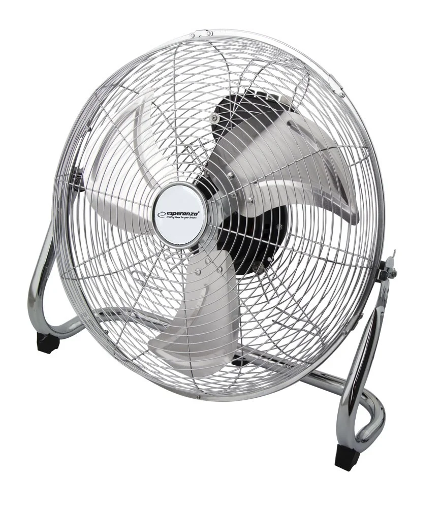 Ventilador De Mesa Esperanza Cyclone 12 " Cromado