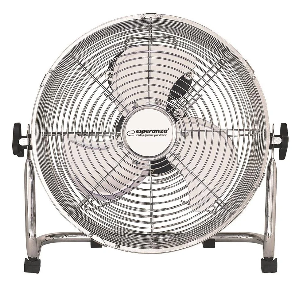 Ventilador De Mesa Esperanza Cyclone 12 " Cromado