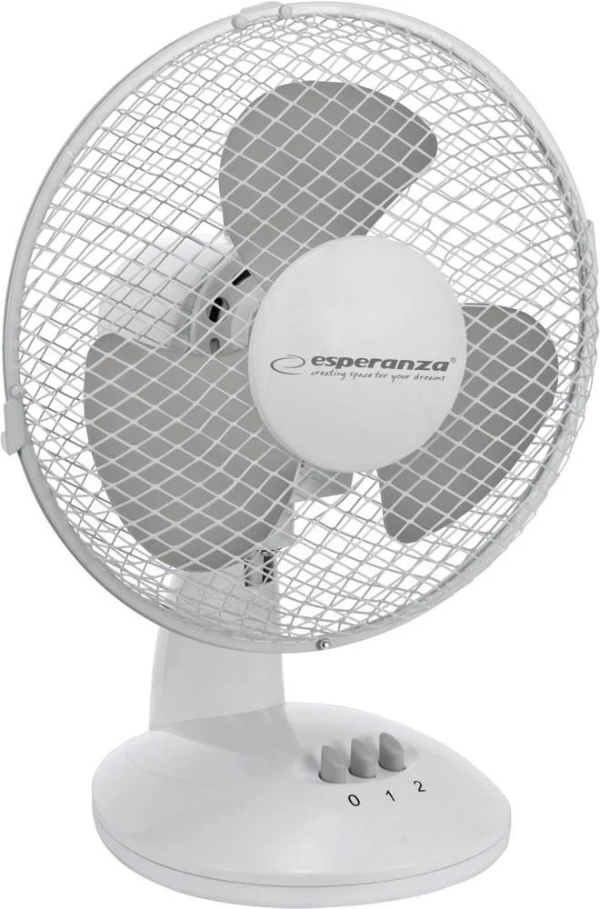 Fan de Mesa Esperanza 9 "White