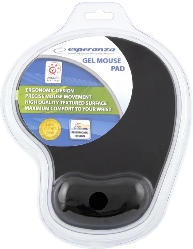Esperanza Gel Mouse Pad Black