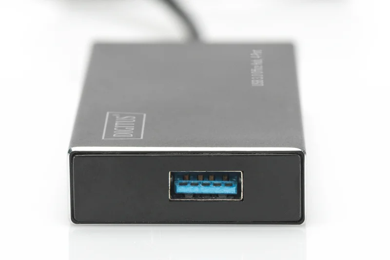 DIGITUS USB 3.0 Office Hub 4 portas 5V / 2A alimen