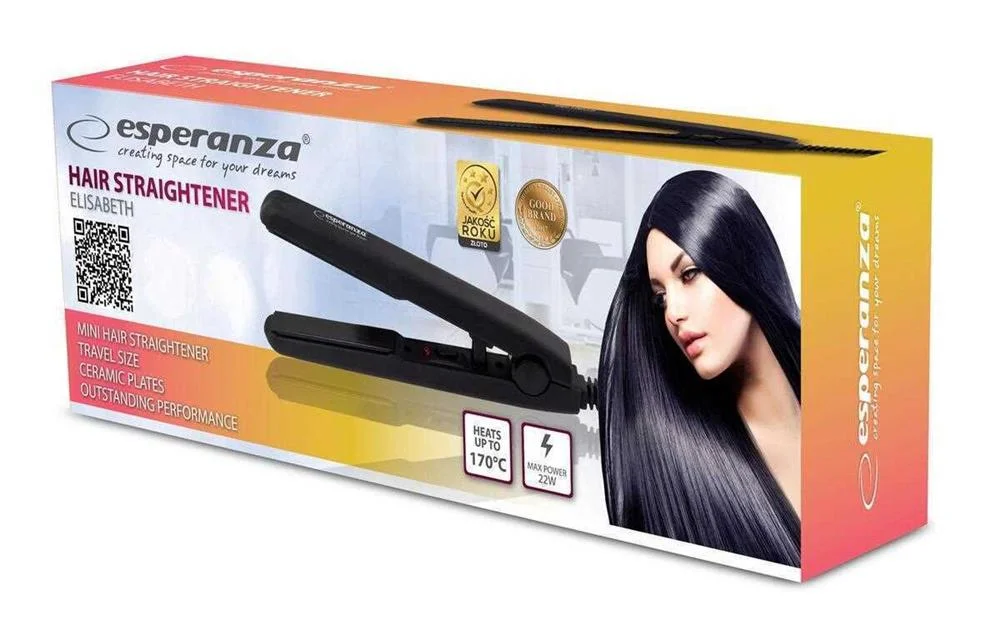 Mini Alisador de Cabelo Cerámico 22w