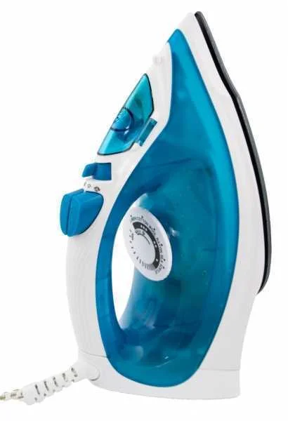 Ferro Engomar Vapor Esperanza 2200w Azul e Branco