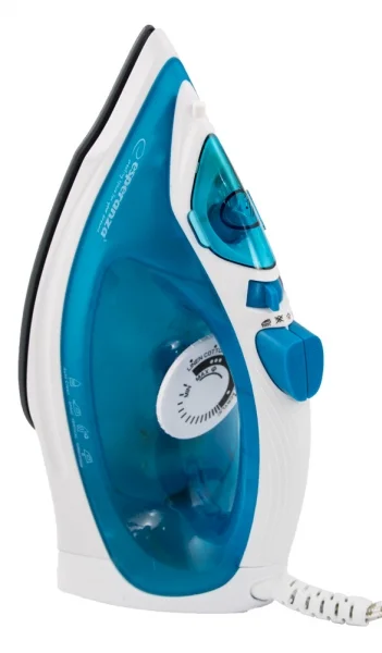 Ferro Engomar Vapor Esperanza 2200w Azul e Branco