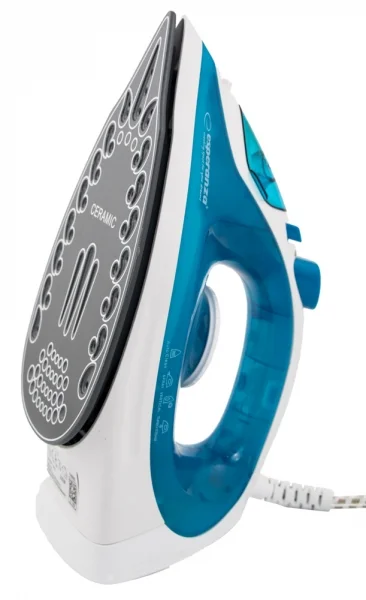 Ferro Engomar Vapor Esperanza 2200w Azul e Branco