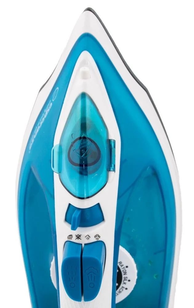 Ferro Engomar Vapor Esperanza 2200w Azul e Branco