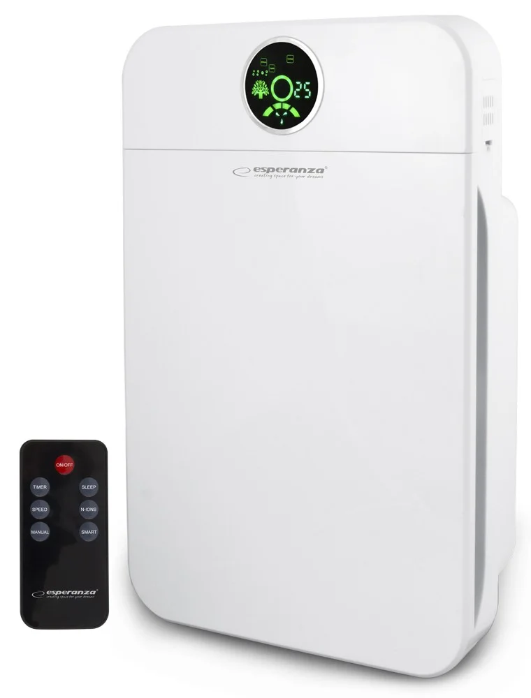 Esperanza Ehp002 Air Purifier 50 Db White