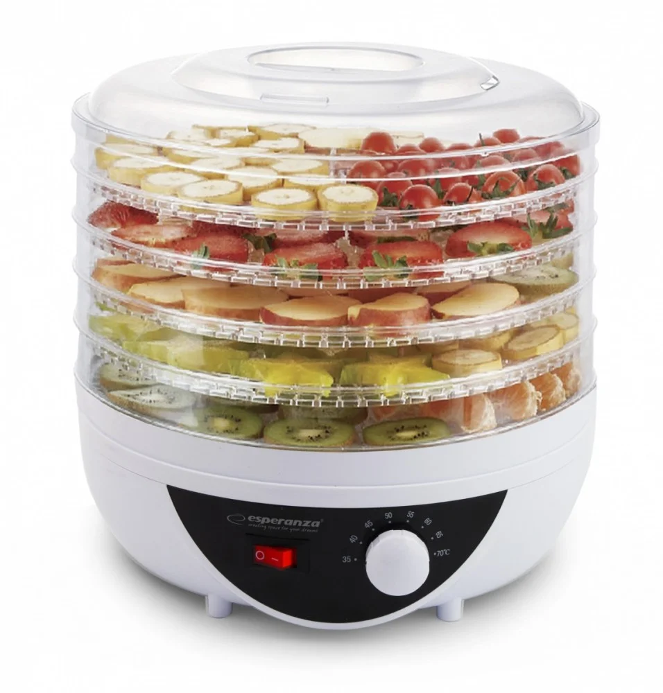 Esperanza Food Dehydrator For Mushrooms, Fruits, Vegetables, Herbs And Flowers Chanterelles