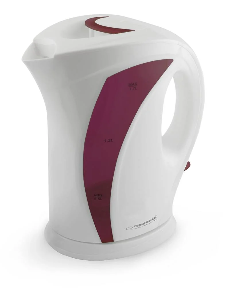 Hervidor Eléctrico Esperanza Iguazu 1.7 L Burdeos