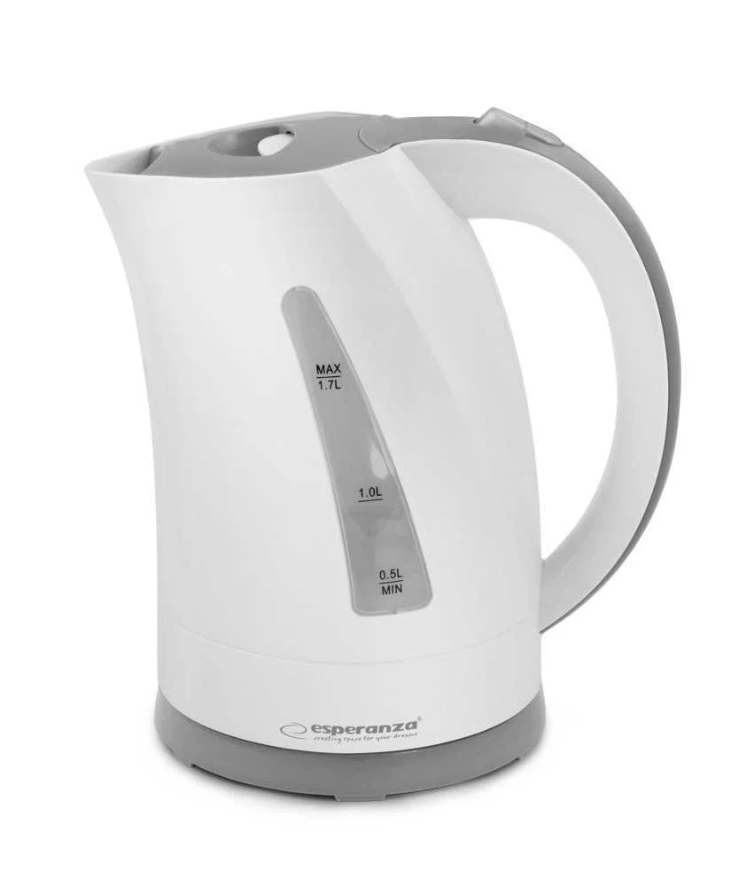 Hervidor Eléctrico 1.7 L Blanco Esperanza Ekk022