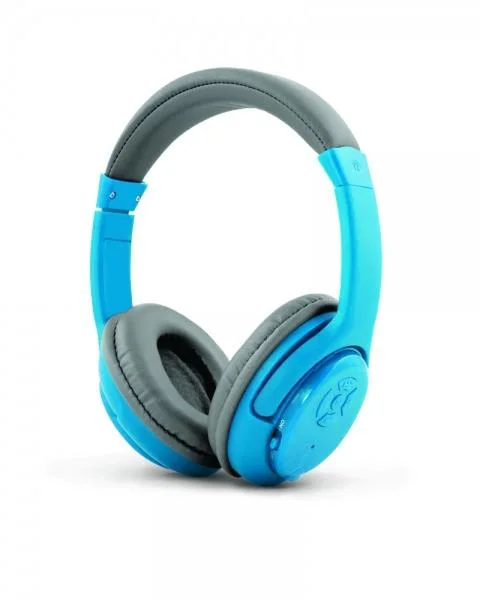 Auscultadores Bluetooth Libero Cinzento/Azul - Esperanza