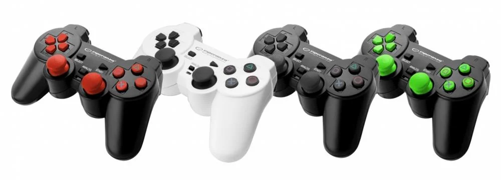 Esperanza Gamepad Ps3/Pc Usb Trooper Black/Red