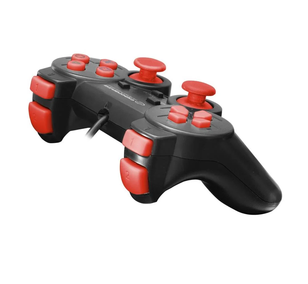 Esperanza Gamepad Ps3/Pc Usb Trooper Black/Red