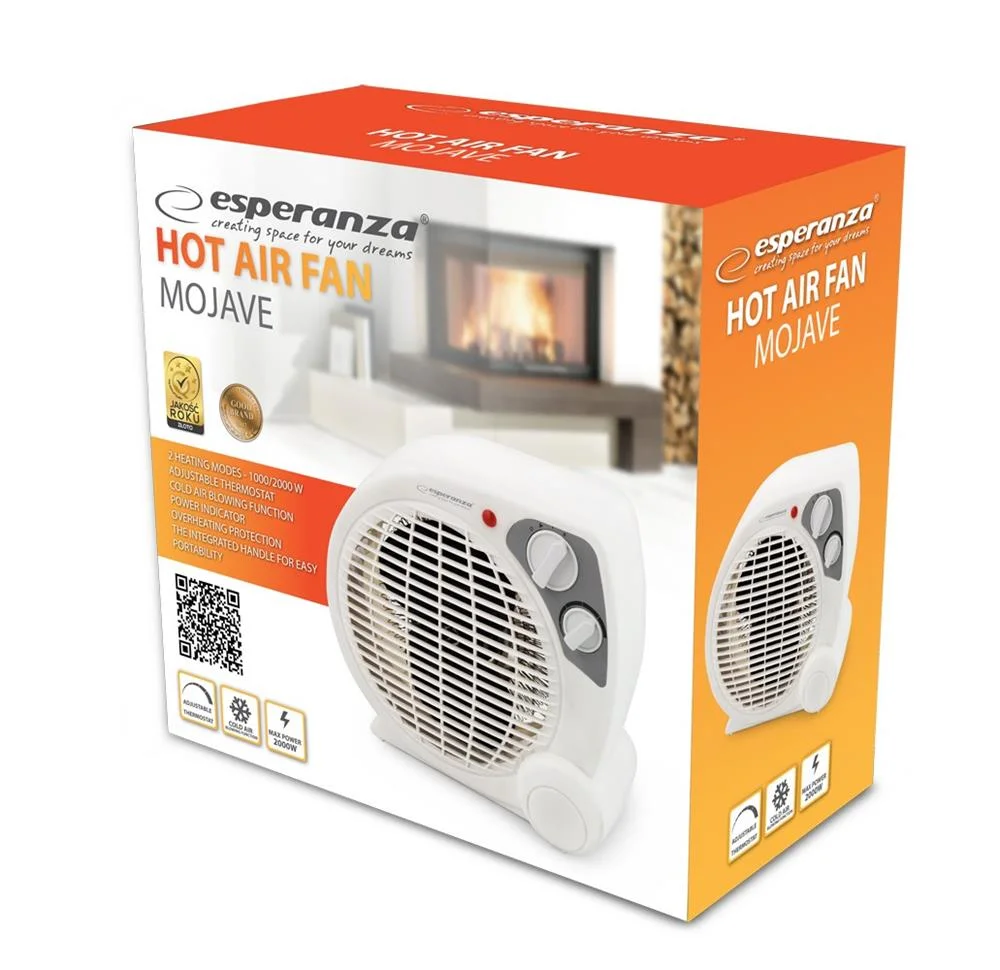 Aquecedor Compacto Vertical 2000w - Esperanza