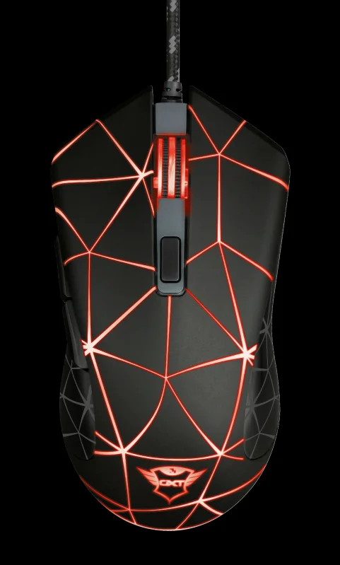 Rato Gaming Trust 22988 Gxt133 Preto 4000 Dpi 