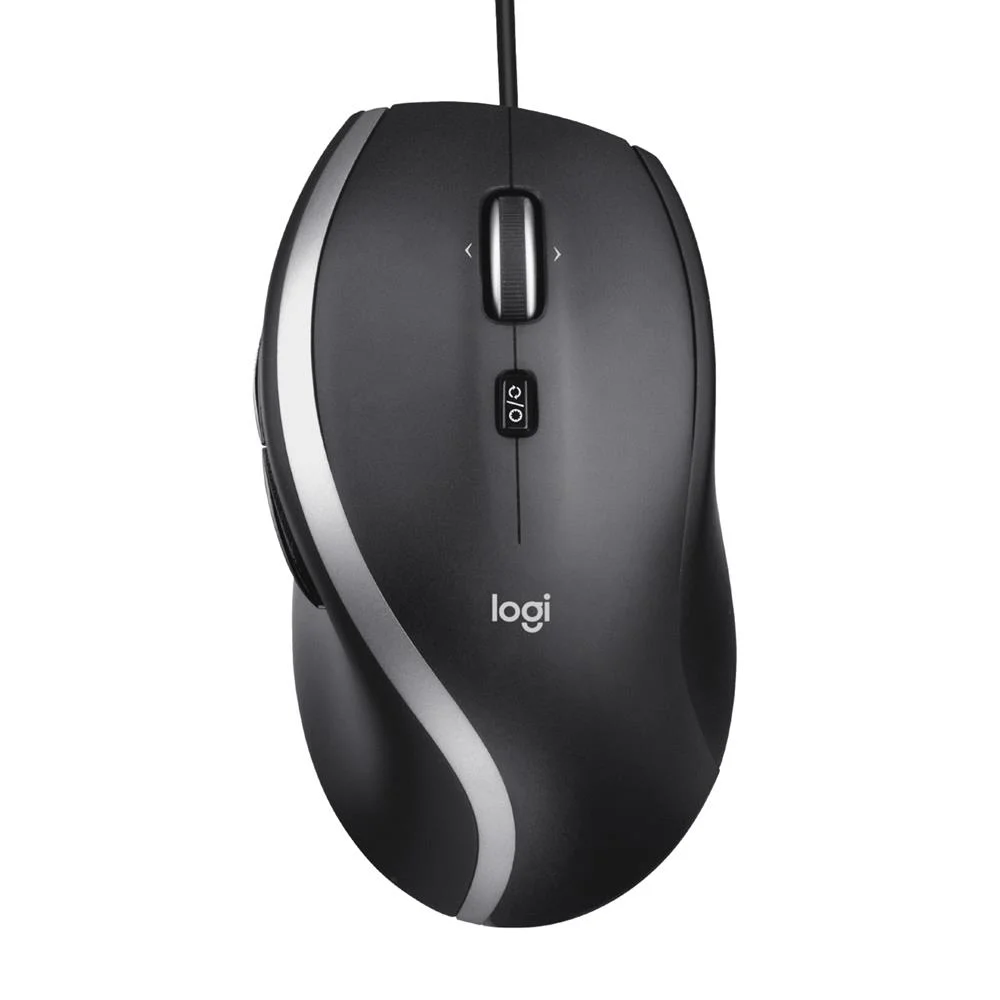 Ratón Logitech M500s/ Hasta 4000 Dpi/ Negro