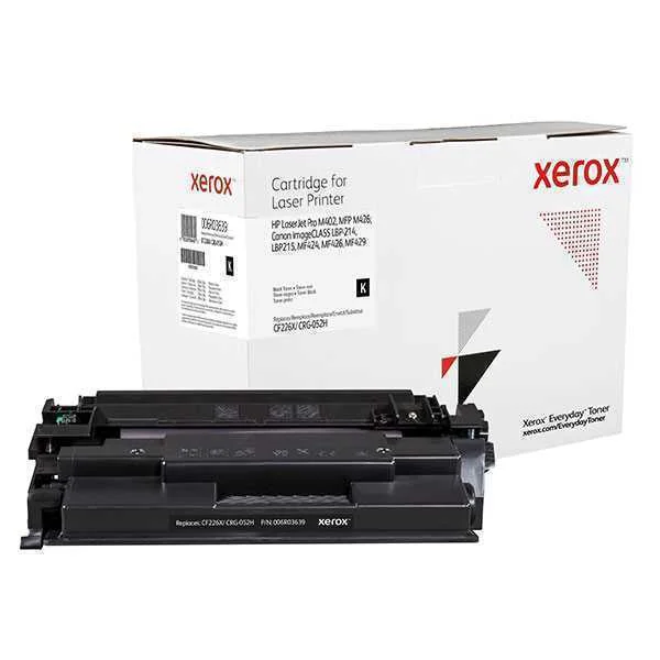 Xerox Toner Black Equivalent To Hp 26x