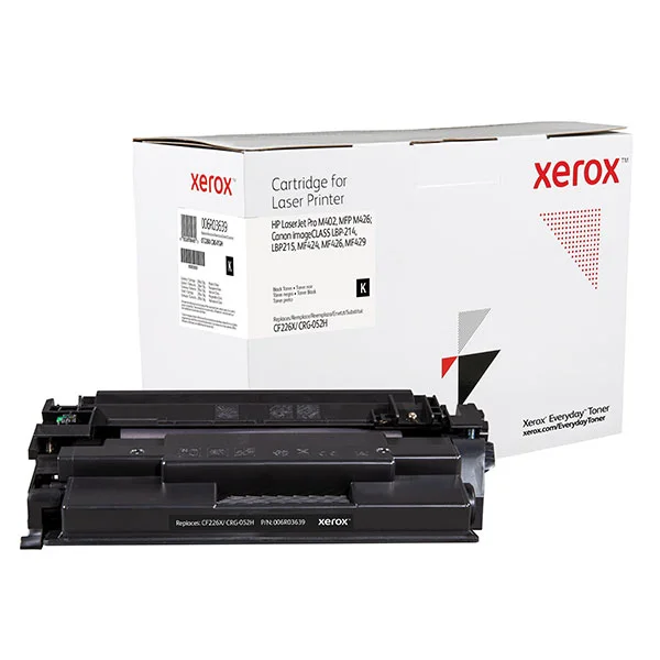Xerox Toner Black Equivalent To Hp 26x