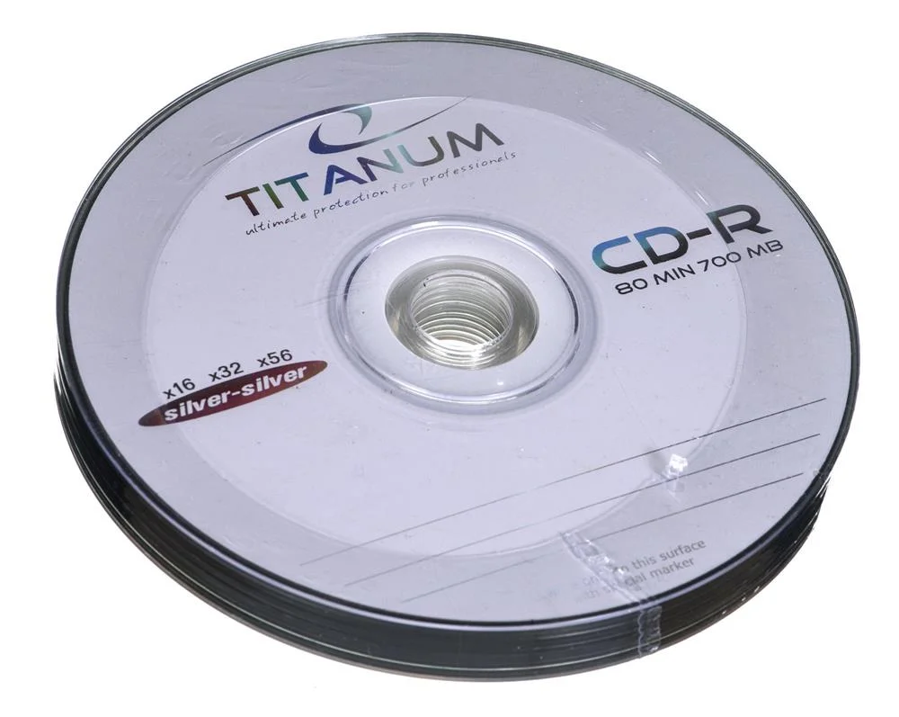 Titanum 2023 Blank Cd Cd-R 700 Mb 10 Pc(S)