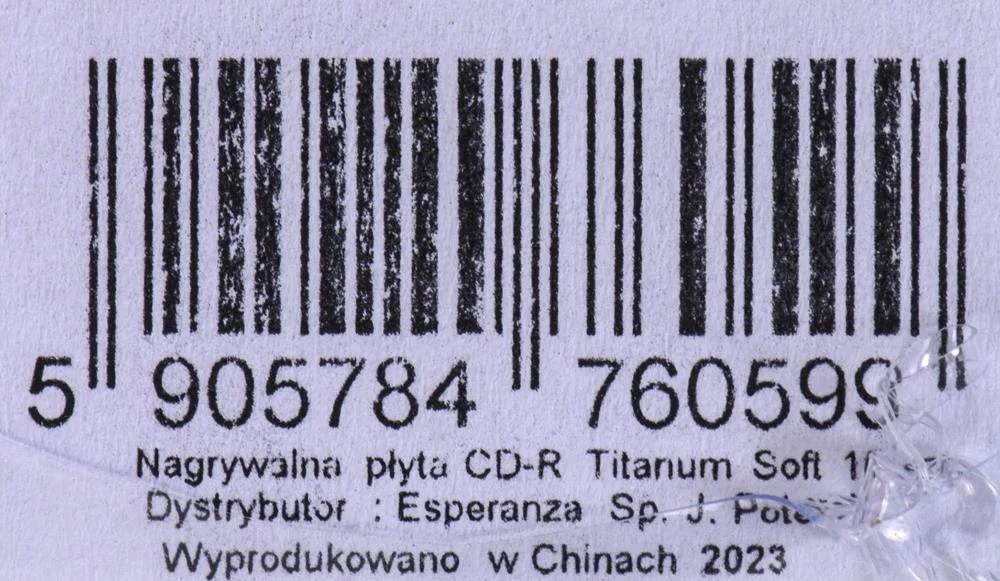 Titanum 2023 Blank Cd Cd-R 700 Mb 10 Pc(S)