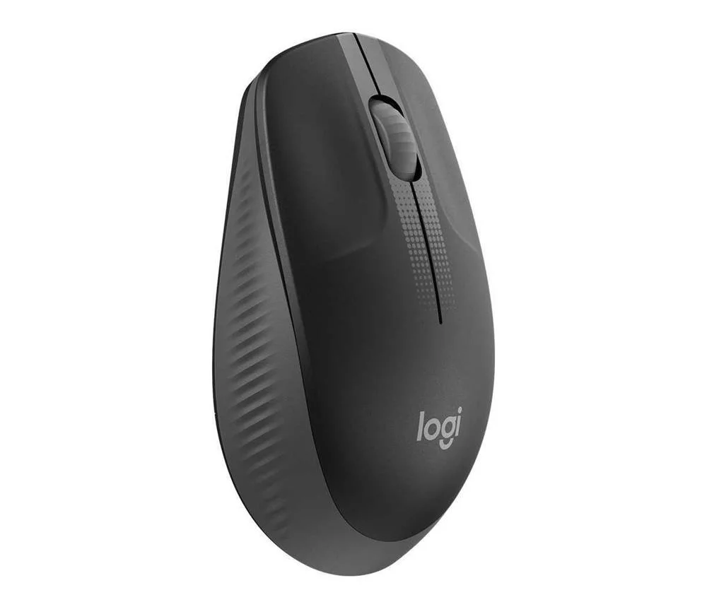 Logitech M190 Full-Size Wireless Mouse Charcoal (910-005905)