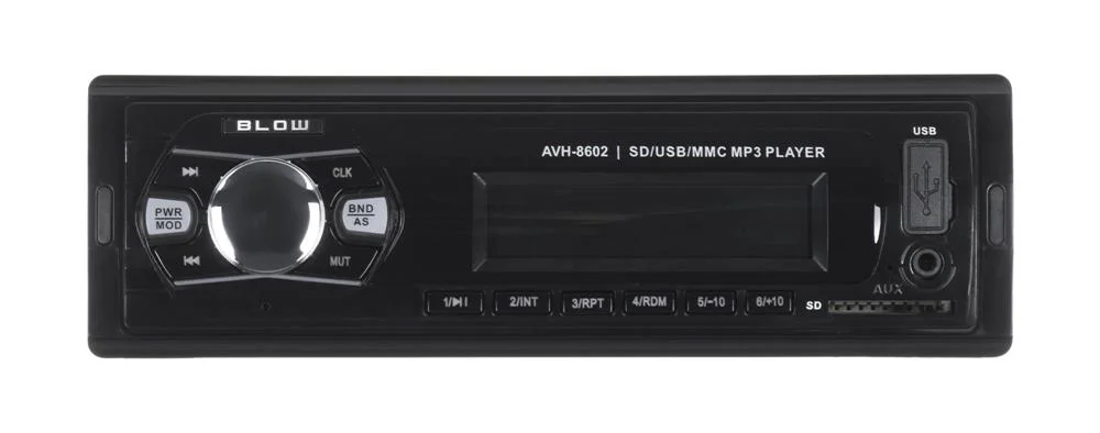 Auto-Radio 4x45w Mp3 C/ Fm/Mmc/Sd/Usb/Aux - Golpe