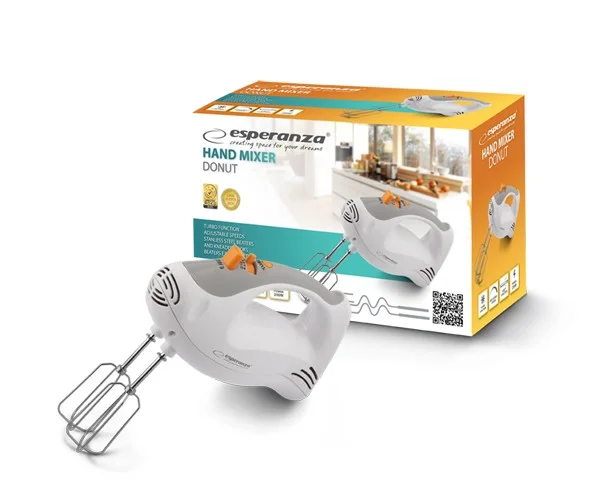 Esperanza Hand Mixer Donut 250w