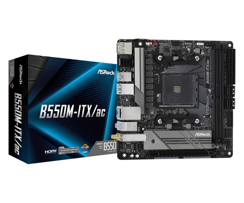 Motherboard B550m-Itx/Ac Skt Am4 Mini Itx Asrock