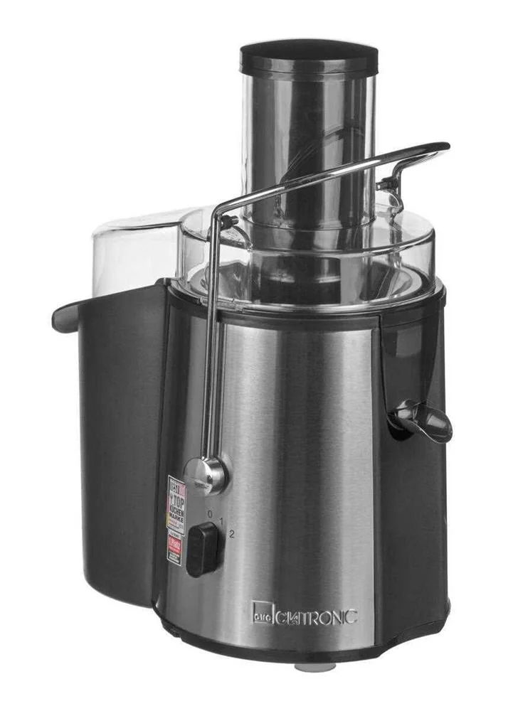Clatronic Ae 3532 Juice Maker Black Stainless Steel 1000 W