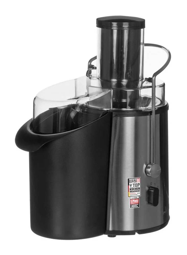 Clatronic Ae 3532 Juice Maker Black Stainless Steel 1000 W