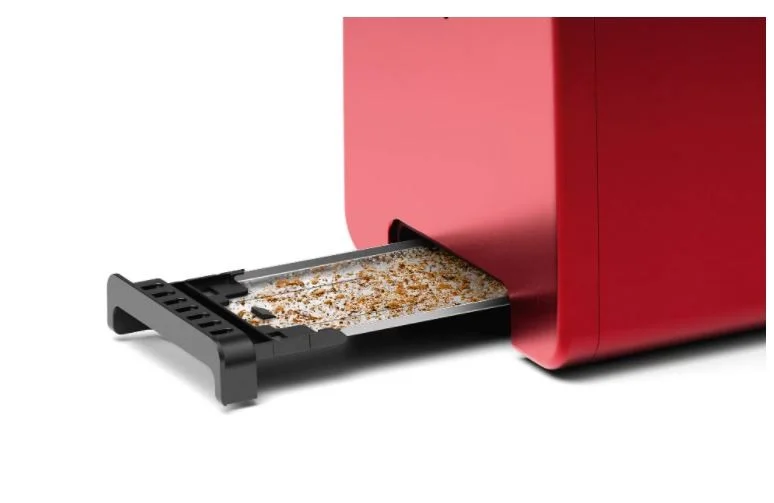 Bosch Tat4p424de Toaster 2 Slice(S) 970 W Black  Red