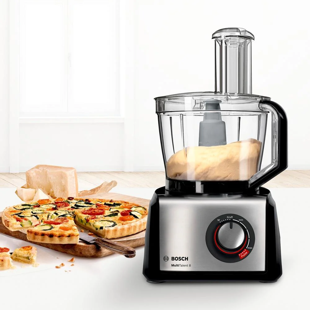 Bosch Mc812m865 Food Processor 1250 W 3.9 L Black  Stainless Steel