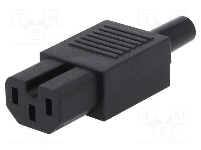 Conetor Ac Femea 10a 250vac Iec 60320 C15