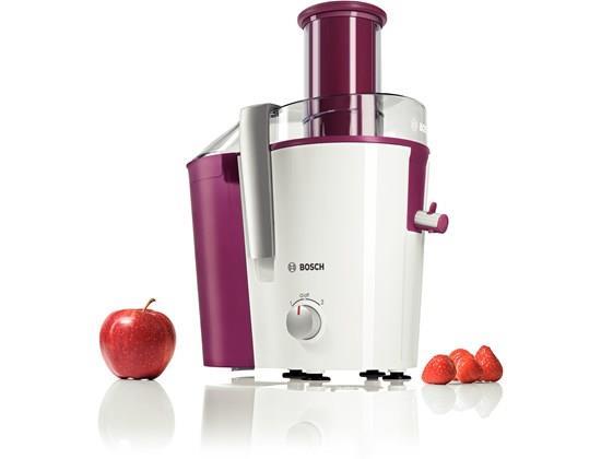 Bosch Mes25c0 Juice Maker Centrifugal Juicer 700 W Cherry  Transparent  White